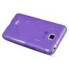 LG Optimus F5 P875 S Line TPU Gel Case Purple OEM